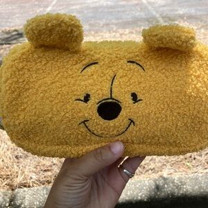 Disney Winnie the Pooh Plush Makeup Bag | Fuzzy Cosmetic Pouch